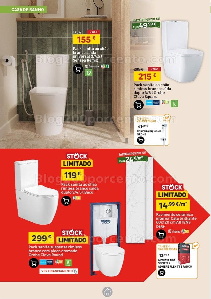 Antevisão Folheto LEROY MERLIN Madeira Promoções de 1 outubro a 10 novembro